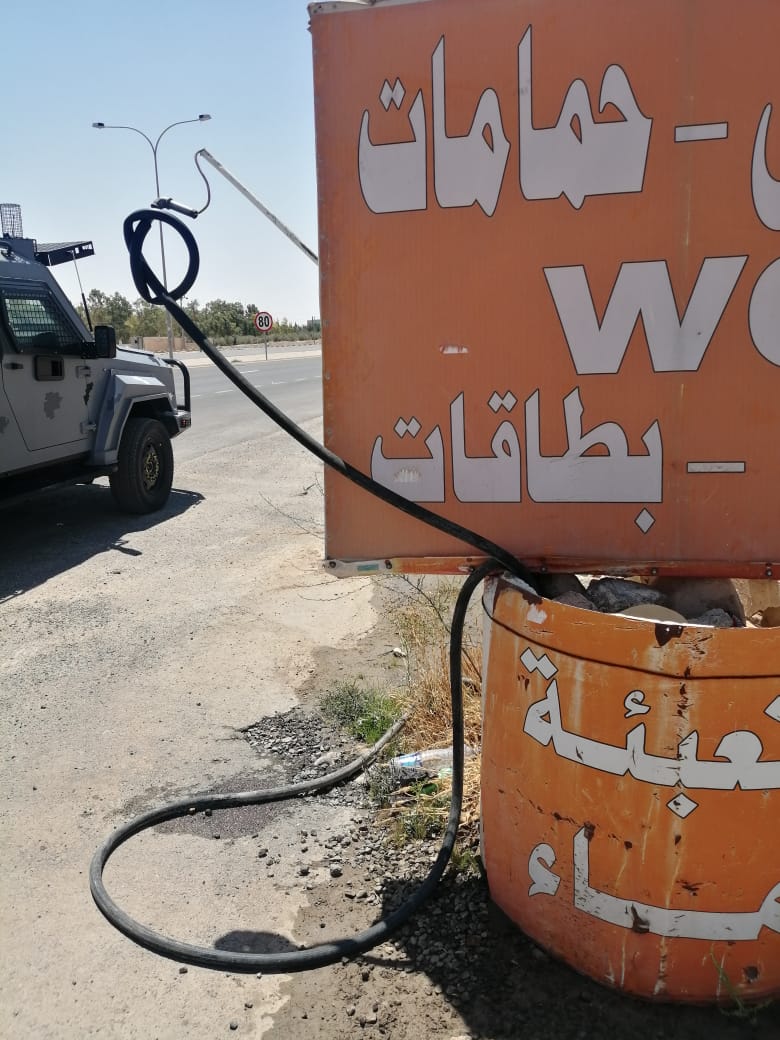 ضبوطات المياه في الزرقاء ومعان والكرك
