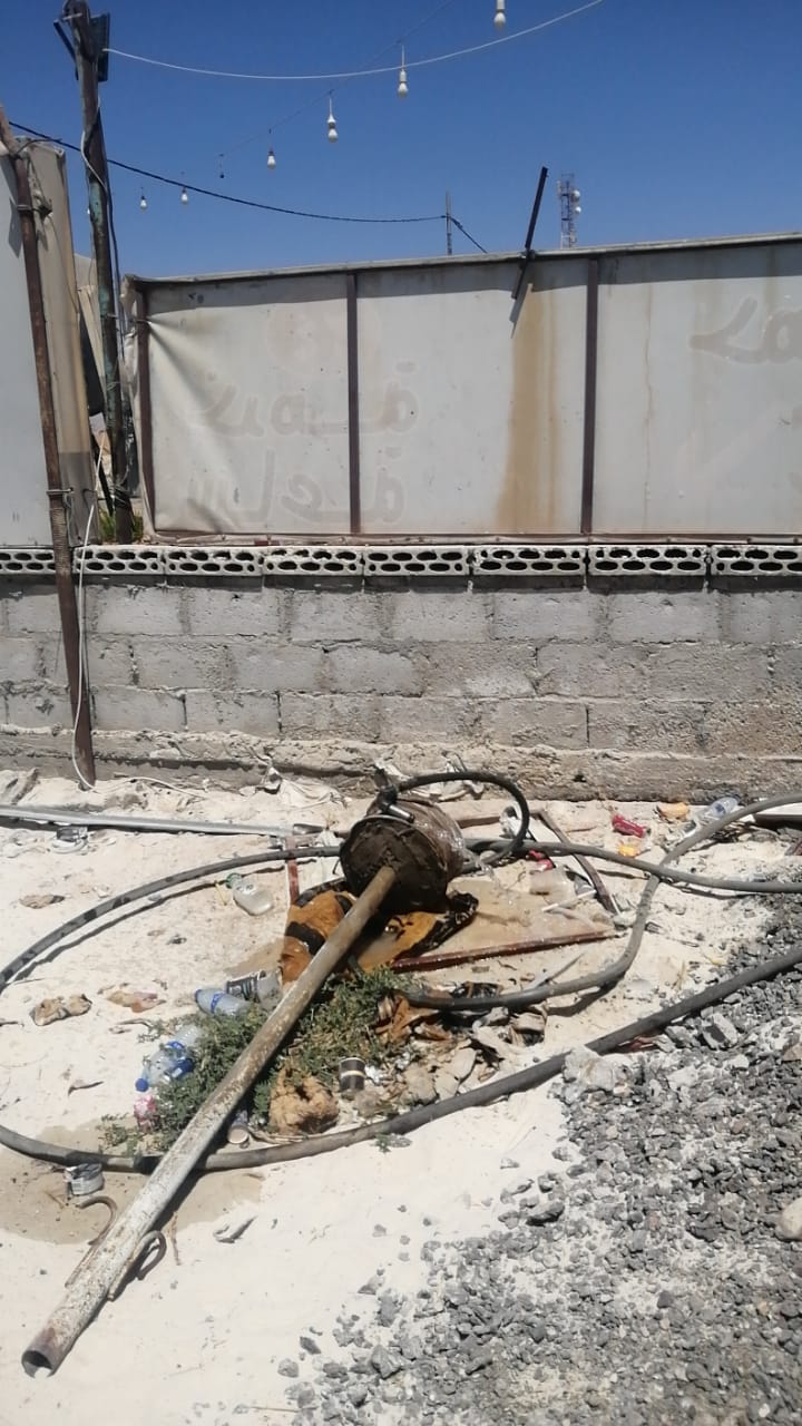 ضبوطات المياه في الزرقاء ومعان والكرك