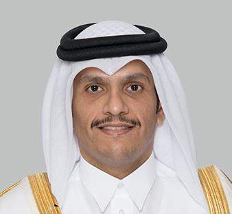 وزير الخارجية القطري-محمد بن عبدالرحمن آل ثاني
