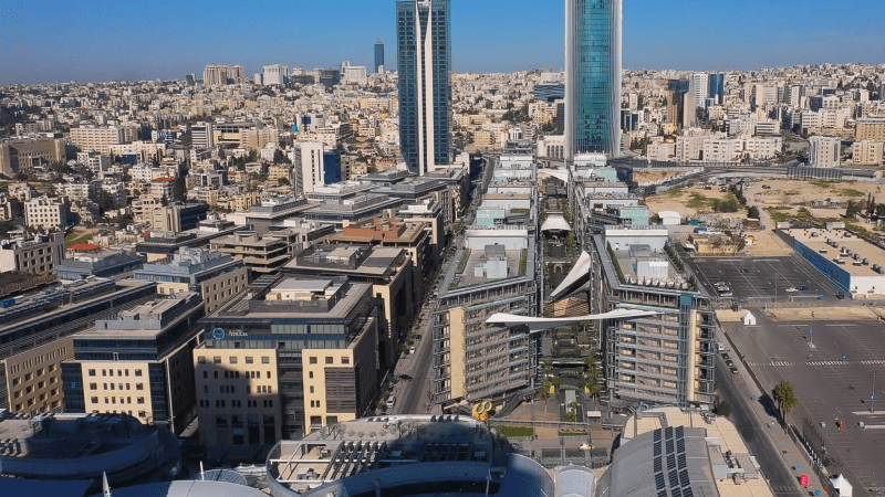 مشروع العبدلي (البوليفارد) في العاصمة الأردنية عمان | المصدر: هيئة تنشيط السياحة