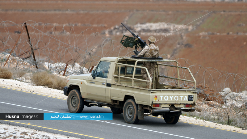 إحدى دوريات الجيش الأردني العاملة على الواجهة الشمالية الشرقية للأردن مع سوريا | Husna Images إحدى دوريات الجيش الأردني العاملة على الواجهة الشمالية الشرقية للأردن مع سوريا | Husna Images