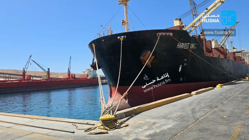 سفينة راسية في العقبة سفينة راسية في العقبة