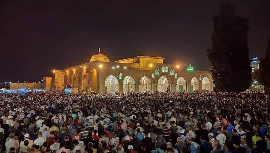المسجد الأقصى يفتح أبوابه للمسلمين في رمضان