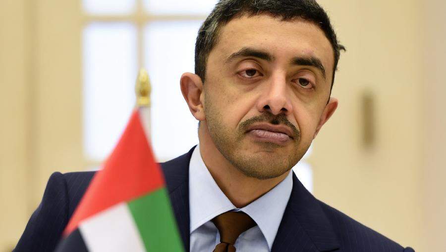 وزير خارجية الامارات