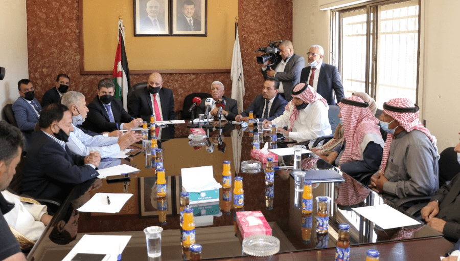 رئيس مجلس النواب واتحاد المزارعين خلال زيارة 20-6-2021