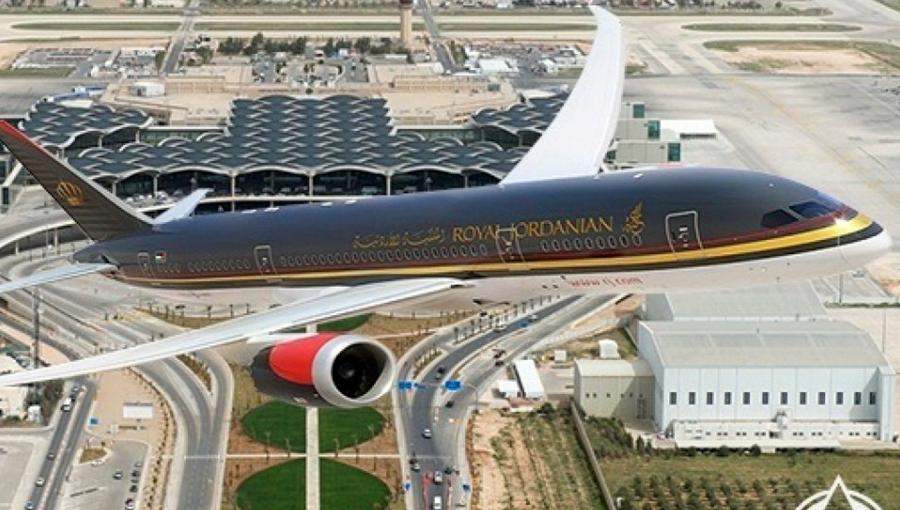 صورة جوية لمطارالملكة علياء -عمّان صورة جوية لمطارالملكة علياء -عمّان