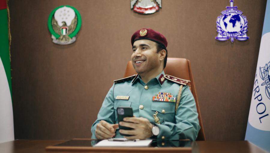 أحمد ناصر الريسي - رئيس الإنتربول أحمد ناصر الريسي - رئيس الإنتربول
