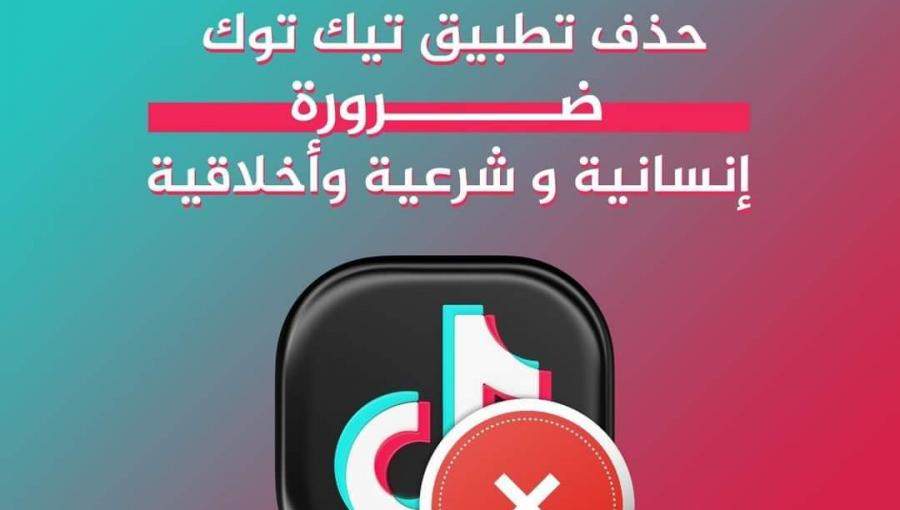 صورة لحملة حذف تطبيق تيك توك صورة لحملة حذف تطبيق تيك توك