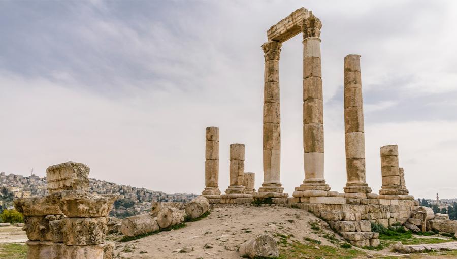 جبل القلعة في عمان جبل القلعة في عمان