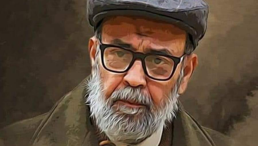 جميل حمامي صورة مرسومة للشيخ جميل عبد الرحيم حمامي