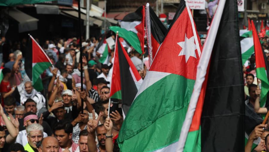 من المسيرات الأردنية الداعمة لأهل غزة من المسيرات الأردنية الداعمة لأهل غزة