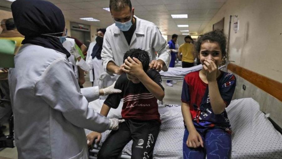 الأوضاع في مستشفيات غزة الأوضاع في مستشفيات غزة