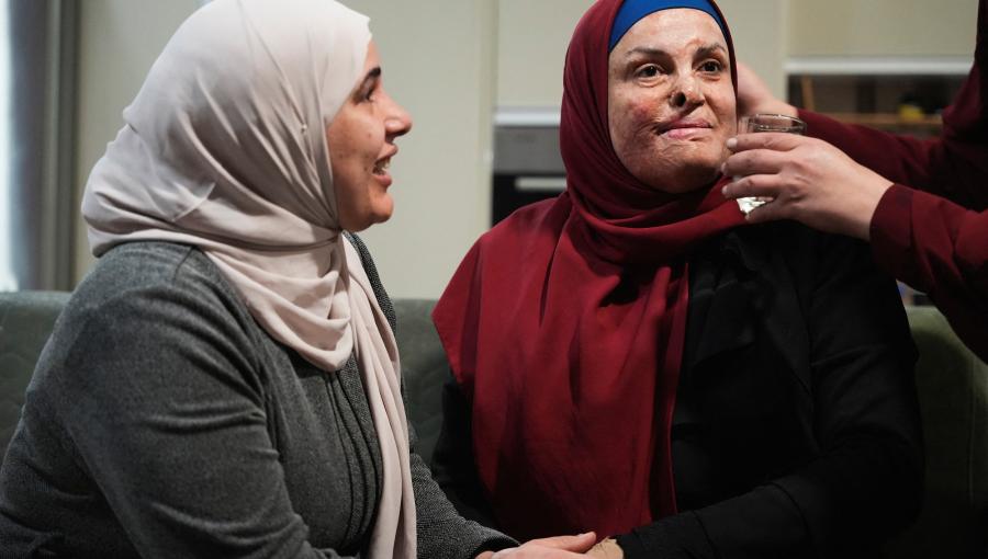 الأسيرة المحررة إسراء جعابيص - القدس المحتلة 26 تشرين الثاني 2023 الأسيرة المحررة إسراء جعابيص - القدس المحتلة 26 تشرين الثاني 2023