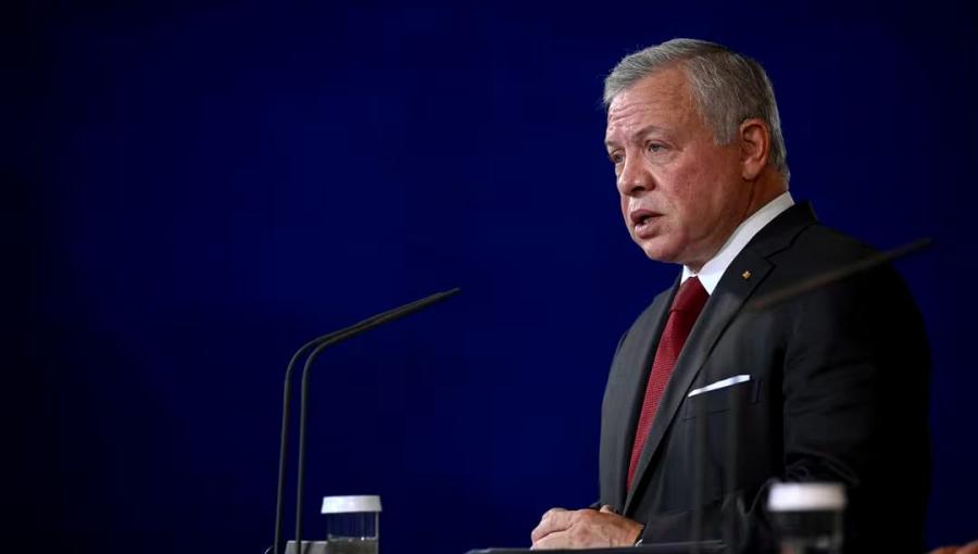 الملك عبد الله الثاني الملك عبد الله الثاني في برلين/ ألمانيا 17 تشرين الأول 2023 | المصدر: رويترز