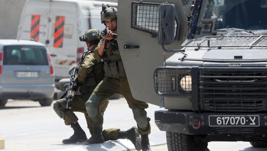 خلال أحد الاقتحامات السابقة في الضفة الغربية | المصدر: المركز الفلسطيني للإعلام خلال أحد الاقتحامات السابقة في الضفة الغربية | المصدر: المركز الفلسطيني للإعلام