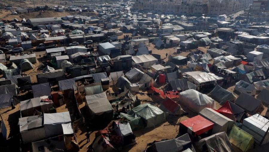 خيام النازحين في رفح جنوب قطاع غزة | المصدر: رويترز