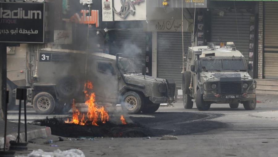 آليات جيش الاحتلال خلال عدوان سابق على مدينة جنين في الضفة الغربية | المصدر: عربي بوست آليات جيش الاحتلال خلال عدوان سابق على مدينة جنين في الضفة الغربية | المصدر: عربي بوست