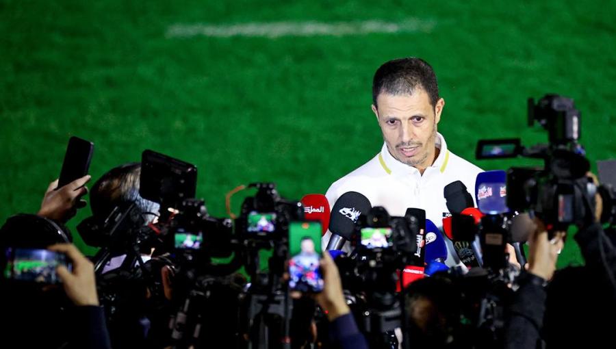 مدرب المنتخب الأردني في مؤتمر صحفي مدرب المنتخب الأردني جمال السلامي في مؤتمر صحفي 11/11/2024 | المصدر: الاتحاد الأردني لكرة القدم
