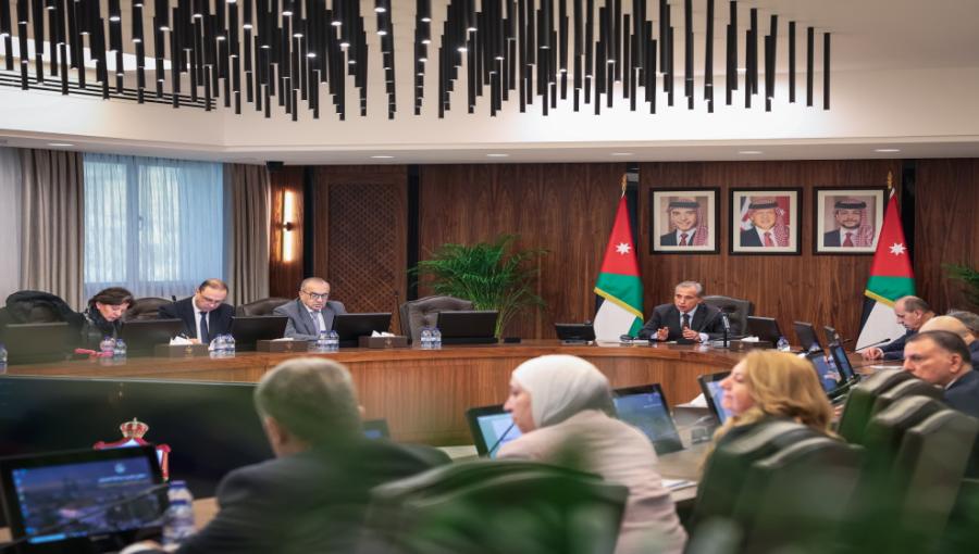 جانب من جلسة مجلس الوزراء جانب من جلسة مجلس الوزراء 29/1/2025