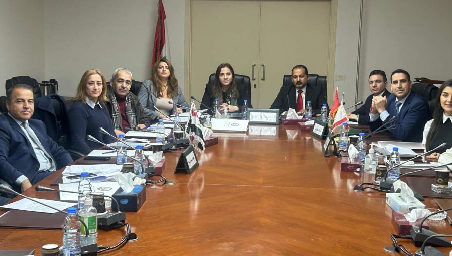 من اجتماعات لجنة إعداد رؤية واستراتيجية عربية موحدة للتصدي للتدخلات الإقليمية في قطاع المياه والتي عقدت في بيروت يومي 27 و28 كانون الثاني 2025 من اجتماعات لجنة إعداد رؤية واستراتيجية عربية موحدة للتصدي للتدخلات الإقليمية في قطاع المياه والتي عقدت في بيروت يومي 27 و28 كانون الثاني 2025 | المصدر: وزارة المياه والري
