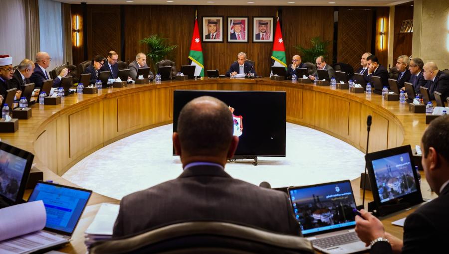 جانب من جلسة مجلس الوزراء جانب من جلسة مجلس الوزراء 9/2/2025 | المصدر: مجلس الوزراء