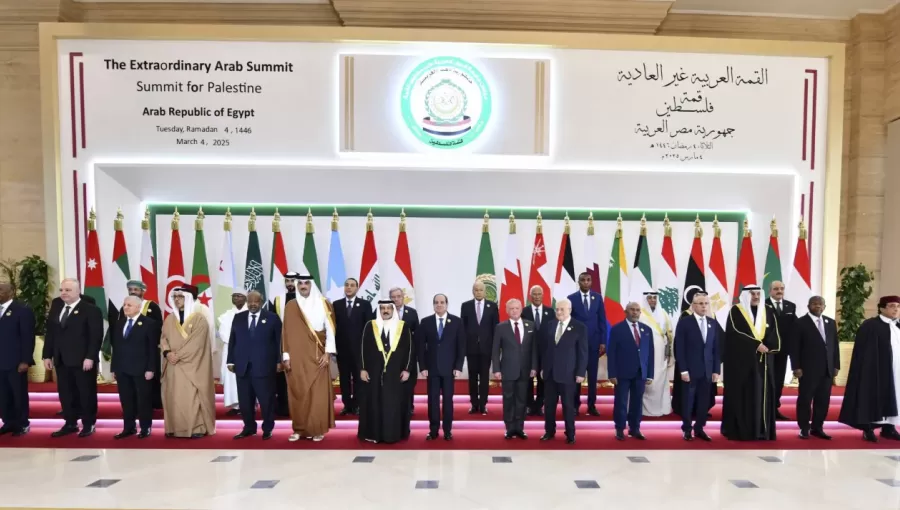 الملوك والرؤساء والقادة العرب المشاركون في القمة العربية الطارئة لبحث التطورات في غزة والتي عقدت في القاهرة الملوك والرؤساء والقادة العرب المشاركون في القمة العربية الطارئة لبحث التطورات في غزة والتي عقدت في القاهرة 4/3/2025 | المصدر: وفا
