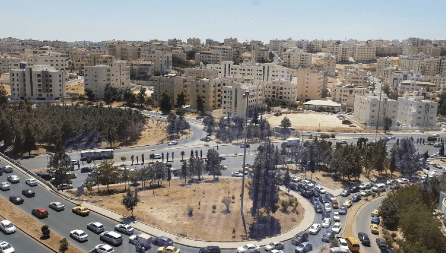 لقطة من مستشفى الحسين للسرطان قرب البوابة الجنوبية للجامعة الأردنية لقطة من مستشفى الحسين للسرطان قرب البوابة الجنوبية للجامعة الأردنية | المصدر: خرائط جوجل