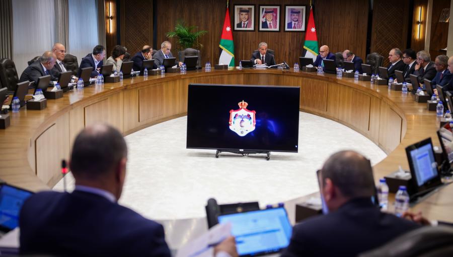 جانب من جلسة مجلس الوزراء جانب من جلسة مجلس الوزراء 4/5/2025 | المصدر : رئاسة الوزراء