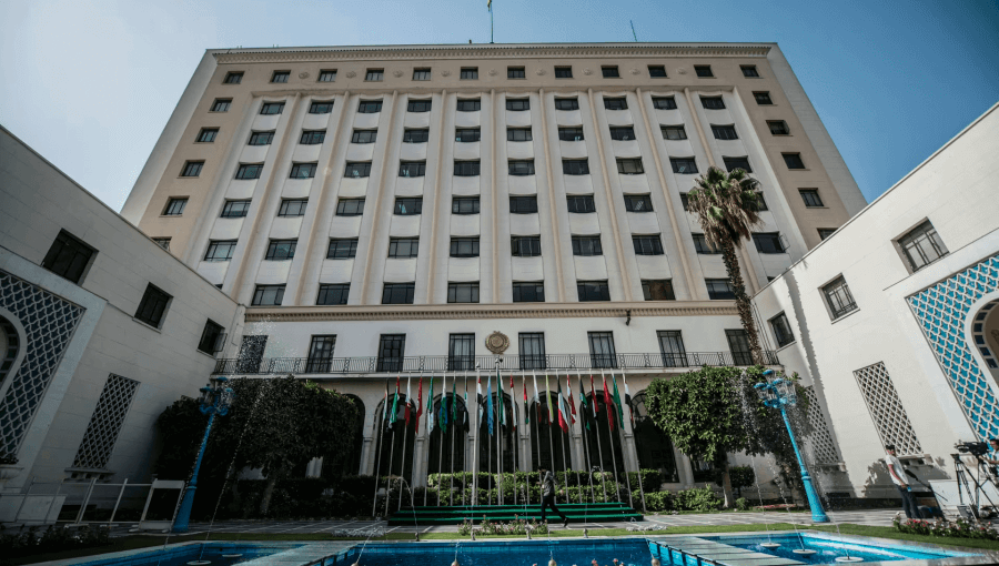 مقر جامعة الدول العربية في العاصمة المصرية القاهرة مقر جامعة الدول العربية في العاصمة المصرية القاهرة | المصدر: وكالة الأنباء الفرنسية