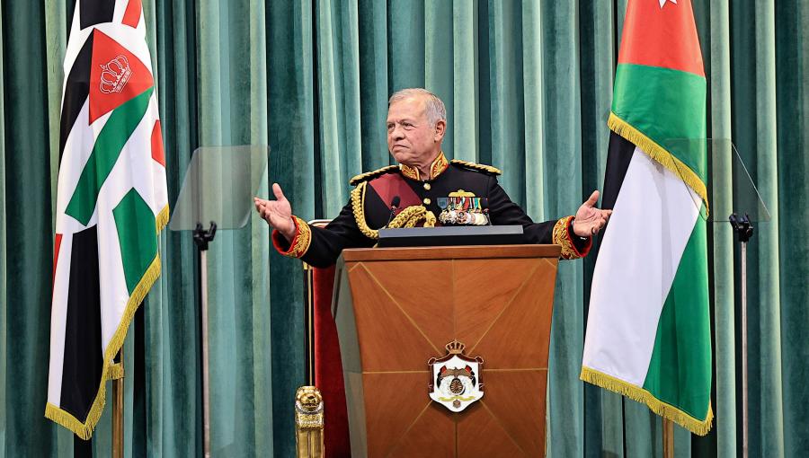 الملك عبدالله الثاني الملك عبدالله الثاني يفتتح الدورة العادية الثانية لمجلس الأمة العشرين 26/10/2025 | المصدر: الديوان الملكي الهاشمي