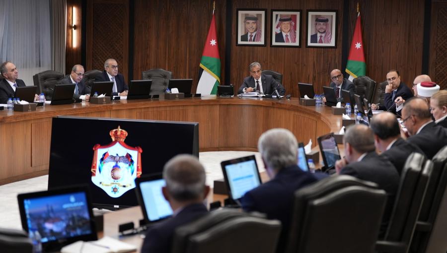 جانب من جلسة مجلس الوزراء 5/11/2025 | رئاسة الوزراء