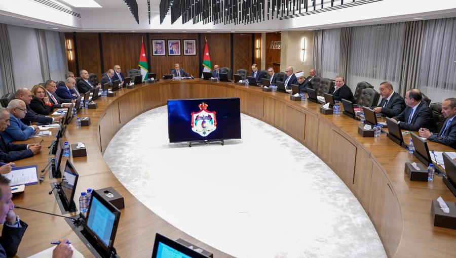 جانب من جلسة مجلس الوزراء 5/11/2025 | رئاسة الوزراء