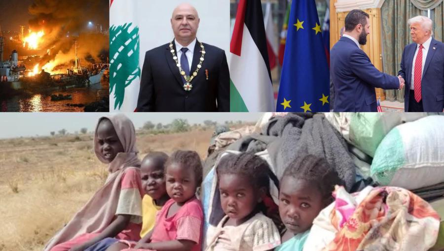 مجموعة صور تظهر أحداثًا من العالم خلال عام 2025