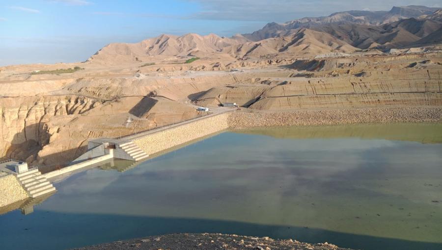 سد ابن حماد في الكرك بعد امتلائه بمياه الأمطار 30/12/2025 | وزارة المياه والري