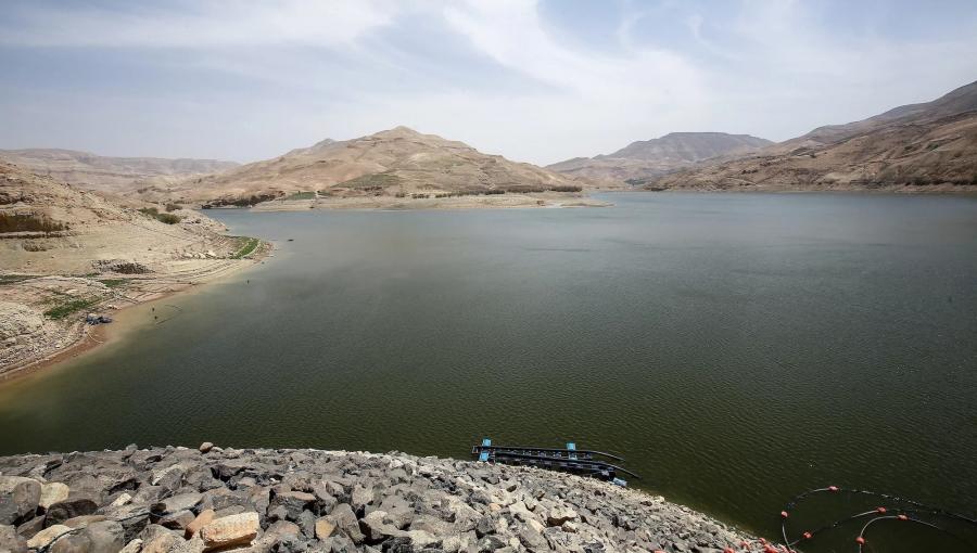 سد الموجب في محافظة مادبا