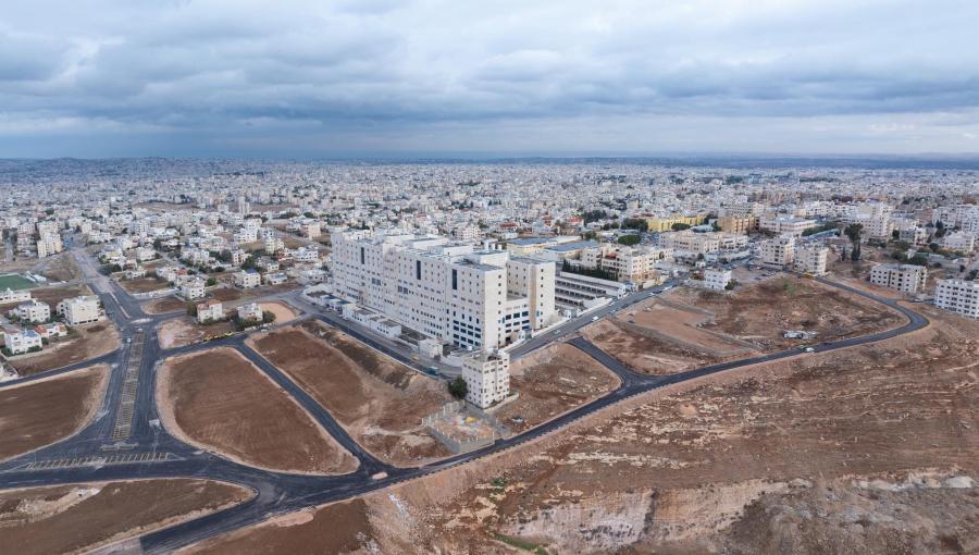مبنى مستشفى الأميرة بسمة الجديد في إربد | وزارة الصحة