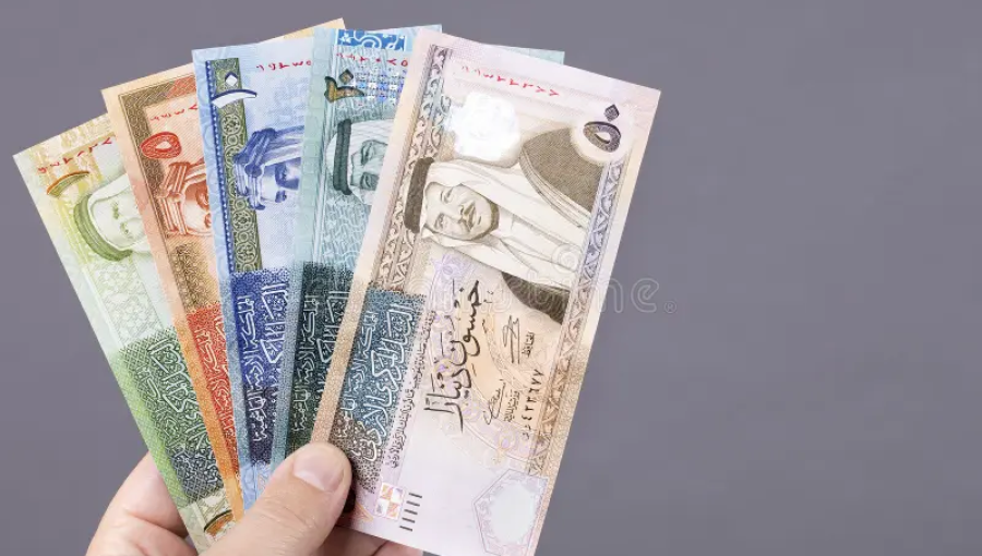 أوراق نقدية من العملة الأردنية