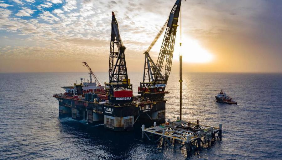 حقل ليفياثان  في البحر الأبيض المتوسط أحد مصادر الغاز الرئيسية التي يعتمد عليها الأردن | شركة نيوميد إنرجي