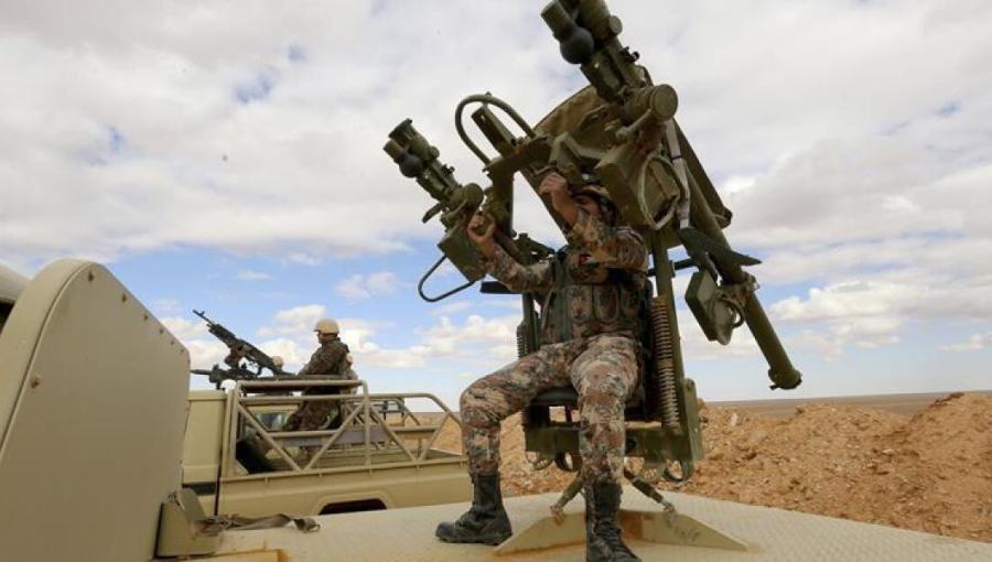 أحد أفراد القوات المسلحة الأردنية