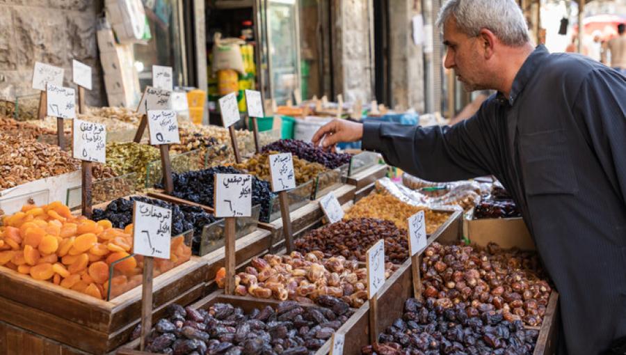رجل يقف أمام أحد المحلات | Shutterstock