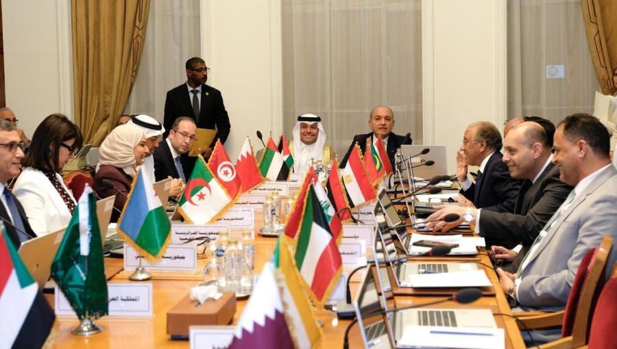 جانب من الاجتماع التحضيري لعقد الاجتماع الوزاري العربي الأوروبي السادس القاهرة 22/4/2026