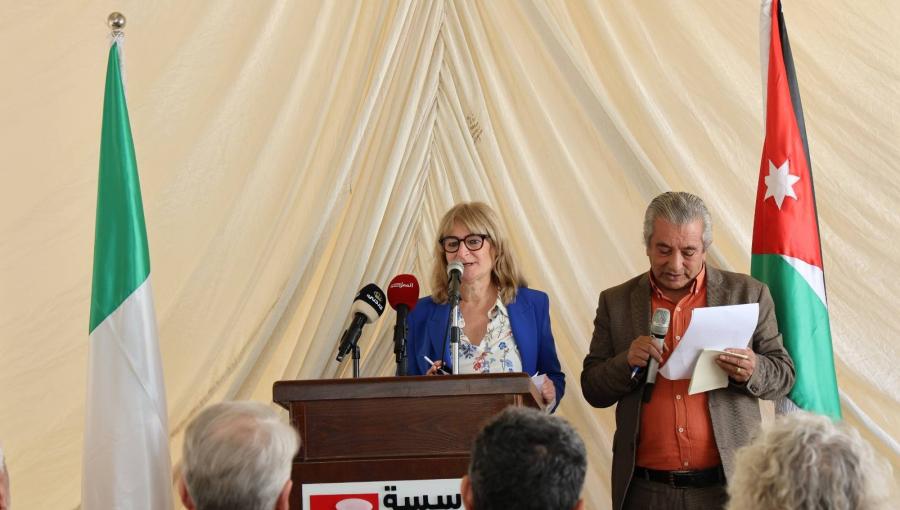 من افتتاح المركز الأردني الإيطالي للتدريب والتأهيل في ناعور 12/4/2026 | وزارة العمل