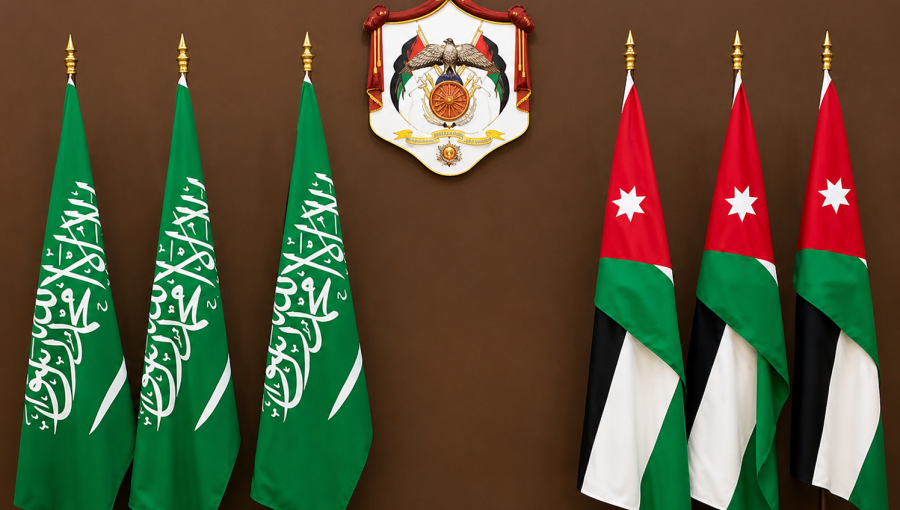 العلمان الأردني والسعودي