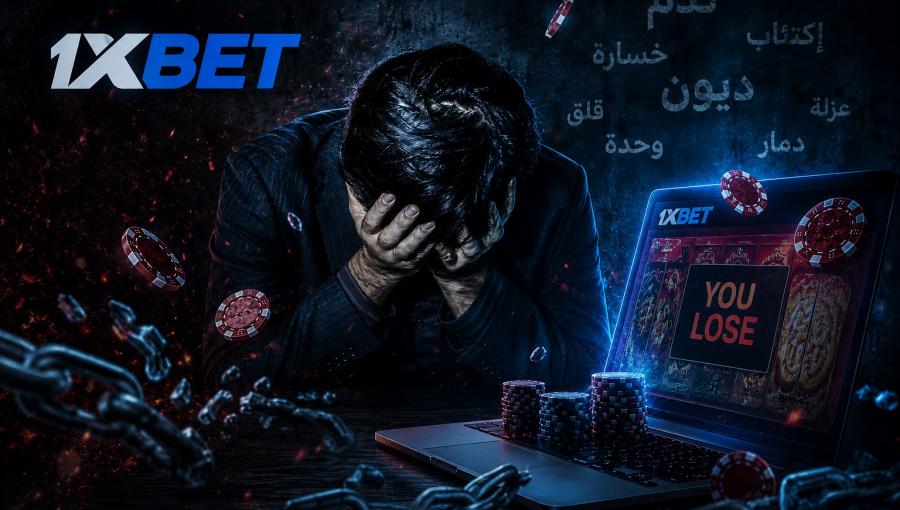 مخاطر تطبيقات القمار الإلكتروني| مولدة بالذكاء الاصطناعي
