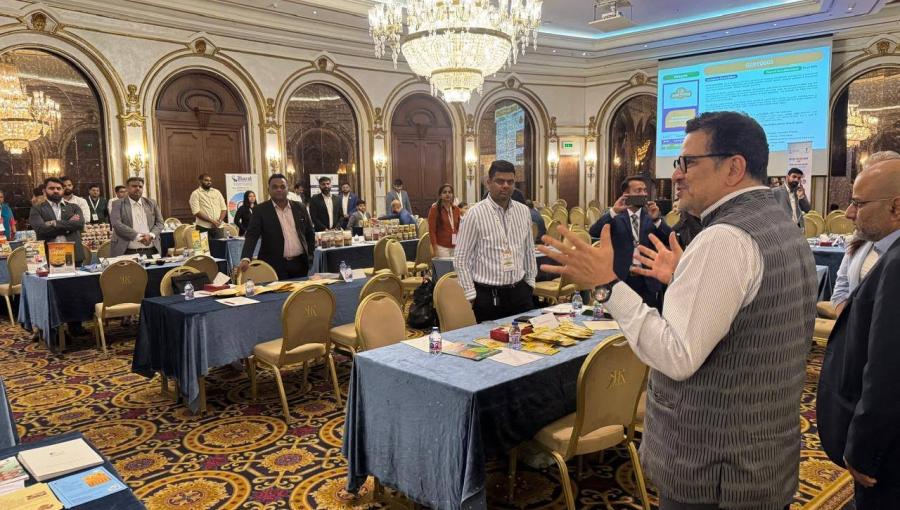 جانب من النسخة الثالثة من معرض الغذاء وتكنولوجيا الغذاء 2025