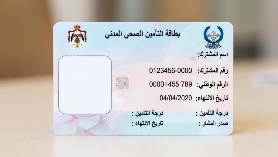 بطاقة تأمين صحي مولدة بالذكاء الاصطناعي