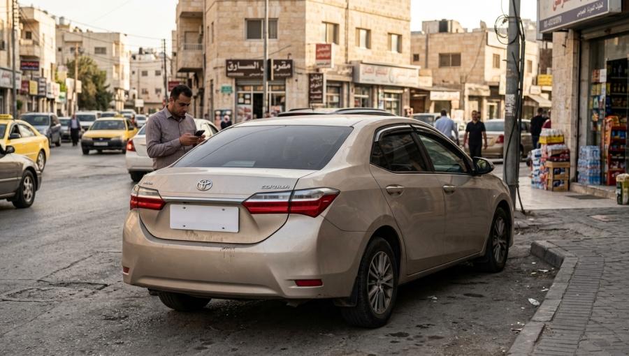 صورة مولدة بالذكاء الاصطناعي للوحة أرقام مركبة مخفية