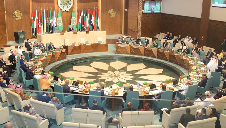 من اجتماعات الدورة الـ166 لمجلس جامعة الدول العربية على مستوى المندوبين 5/9/2026