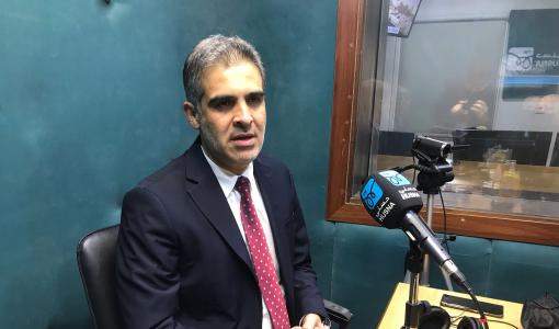 مدير عام الضمان الاجتماعي حازم الرحاحلة في استديو إذاعة حسنى