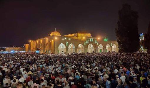 المسجد الأقصى يفتح أبوابه للمسلمين في رمضان